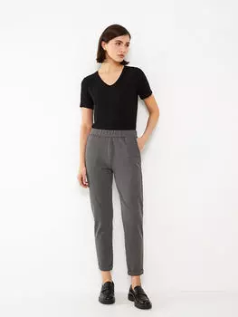 Женские прямые спортивные штаны с эластичной резинкой на талии LCWAIKIKI Classic