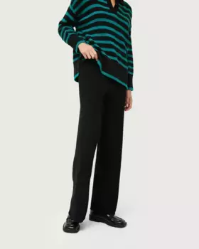 Женские прямые трикотажные брюки Compaa Fantstica, черный