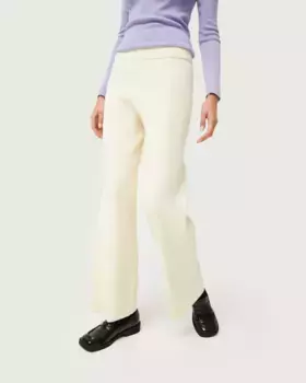 Женские прямые трикотажные брюки Compaa Fantstica, цвет Crudo