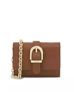 Женские пряжки с подвесными карточными сумочками Tous, коричневый