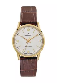 Женские радиоуправляемые часы Momentum XS 4460855 DUGENA, цвет Gold Braun