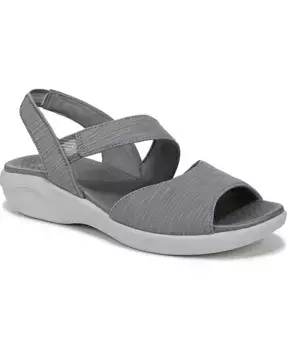Женские радостные моющиеся сандалии-слингбэки с открытым носком LifeStride, серый