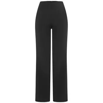 Женские расклешенные брюки для тренировок Mandala, черный
