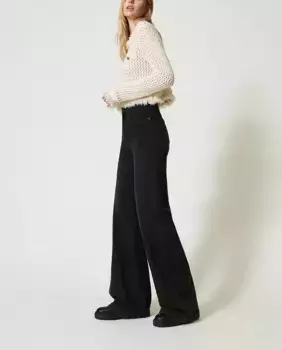 Женские расклешенные джинсы Twinset, синий