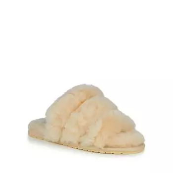 Женские регулируемые тапочки Jacana с открытым носком и ремешком сзади, цвет макадамия EMU Australia, цвет macadamia