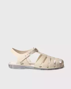 Женские резиновые босоножки с пряжкой Toni Pons, цвет Crudo