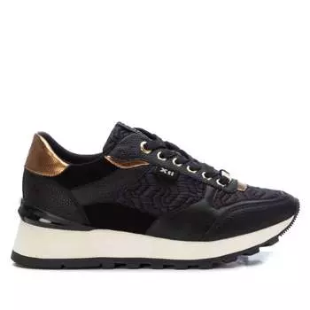 Женские резиновые кроссовки черного цвета Xti