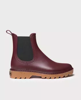 Женские резиновые резиновые сапоги с боковыми резинками Toni Pons, бордовый