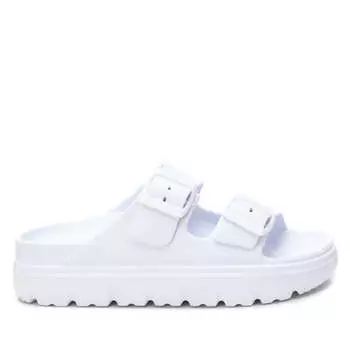 Женские резиновые сандалии на плоской подошве от XTI, белый