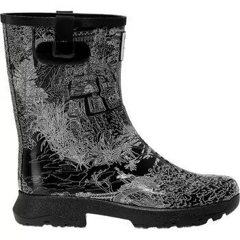 Женские резиновые сапоги Alya с принтом Aigle, черный