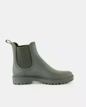 Женские резиновые сапоги на плоской подошве Latouche, черный