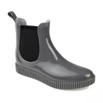 Женские резиновые сапоги Tru Comfort Foam Drip из коллекции Journee, серый