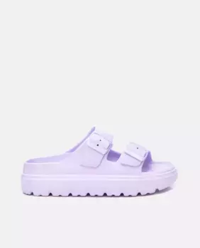 Женские резиновые шлепанцы с двумя ремешками Xti, фиолетовый