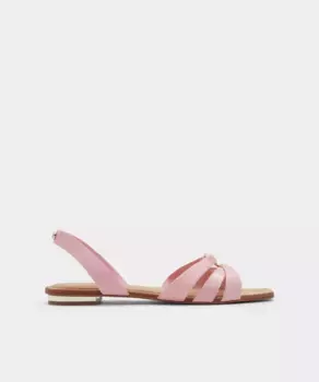 Женские розовые босоножки на плоской подошве с квадратным носком Aldo, розовый