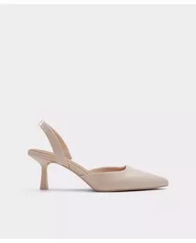 Женские розовые туфли с острым носком Aldo, бежевый