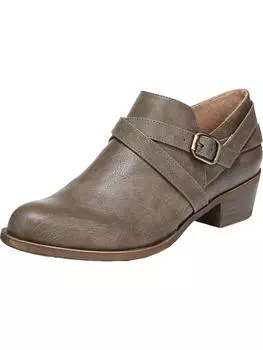 Женские сабо Adley с мягкой стелькой и наборным каблуком LifeStride, цвет taupe smooth