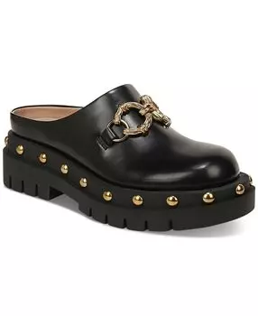 Женские сабо Annie без заклепок на подошве с выступами Circus NY, черный