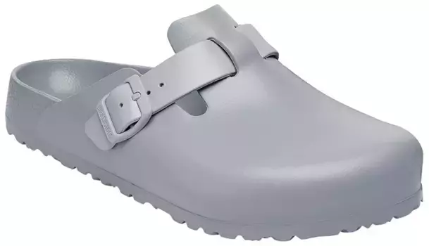 Женские сабо из этиленвинилацетата Birkenstock Boston Essentials, цвет Stone Coin