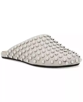 Женские сабо-мюли с блестящими украшениями Steve Madden, белый