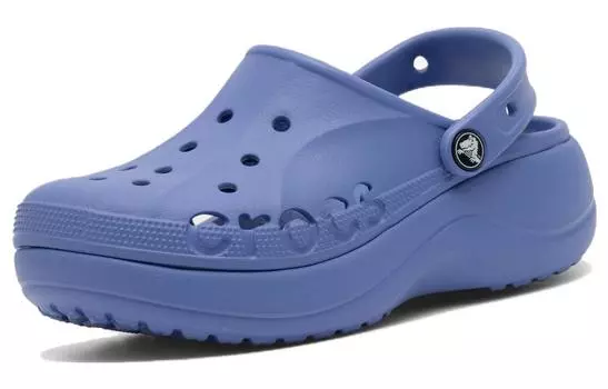 Женские сабо на платформе Crocs Baya, Blue