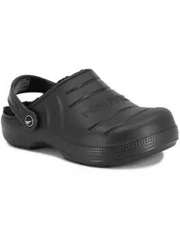 Женские сабо River Breese с подкладкой из искусственного меха Nautica, черный