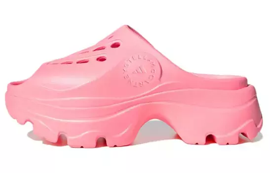 Женские сабо Stella McCartney X «Light Flash Red» Adidas