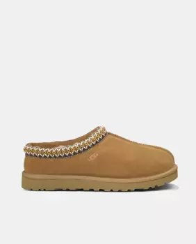 Женские сабо Tasman из кожи на шерстяной подкладке UGG, цвет Camel