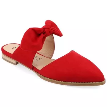 Женские сабо узкой ширины Journee Collection Telulah, красный