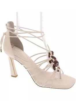 Женские сандалии Achaia с квадратным носком и ремешками Jessica Simpson, цвет chalk