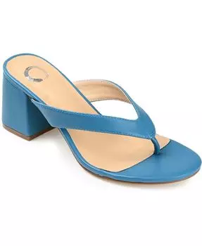 Женские сандалии Алика Journee Collection, синий