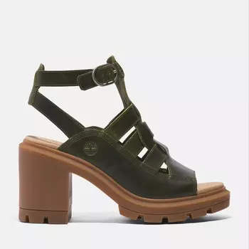 Женские сандалии Allington Heights Fisherman Timberland, цвет Dark Green Full-Grain