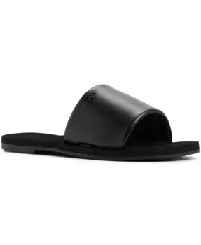 Женские сандалии Amalfi Coast без застежки на плоской подошве Roxy, черный