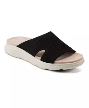 Женские сандалии Amari Sporty Flat Slide Easy Spirit, черный