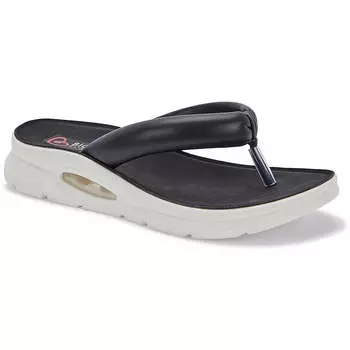 Женские сандалии Amber Comfort Flat Thong Blondo, черный