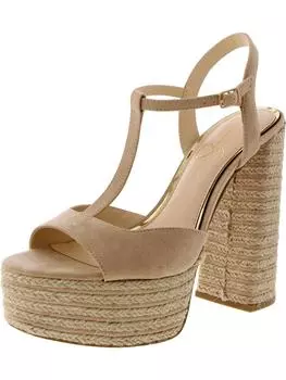 Женские сандалии Ameeka из искусственной кожи со змеиным принтом на платформе Jessica Simpson, цвет almond