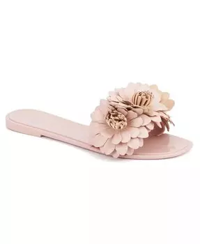 Женские сандалии Anella на плоской подошве New York & Company, бежевый