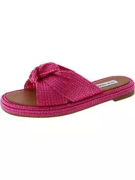 Женские сандалии Ansle Slip-On Twist Slide Steve Madden, розовый