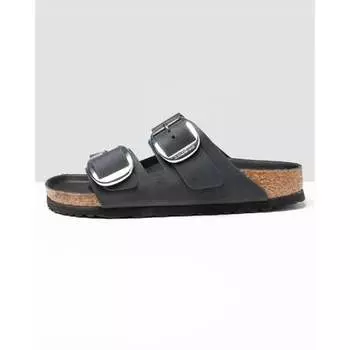 Женские сандалии Arizona с большой пряжкой в стиле Флорида Birkenstock, черный