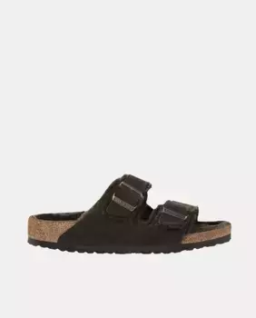 Женские сандалии Arizona VL Mocca Lammfell Birkenstock, коричневый