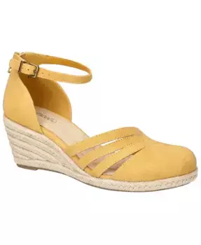 Женские сандалии-эспадрильи Daytona на клиновидной подошве Easy Street, желтый