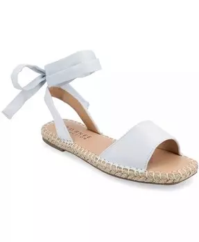 Женские сандалии-эспадрилья Emelie широкой ширины Journee Collection, синий