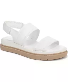 Женские сандалии Attract на платформе с ремешком через пятку Naturalizer, белый