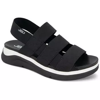 Женские сандалии Ava Slip On Outdoor Slingback JBU by Jambu, черный