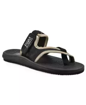 Женские сандалии Basket с круглым носком на плоской подошве White Mountain, черный