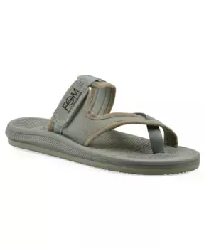 Женские сандалии Basket с круглым носком на плоской подошве White Mountain, зеленый