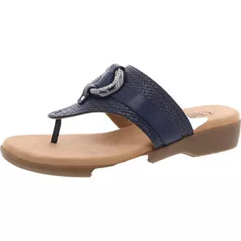 Женские сандалии Benedict из искусственной кожи Cliffs by White Mountain, цвет navy woven