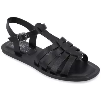 Женские сандалии Benicia Tru Comfort из пеноматериала Journee Collection, черный