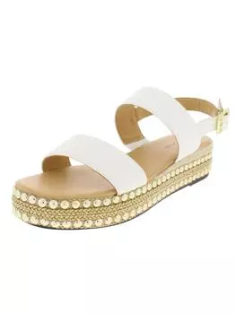 Женские сандалии Berenice из искусственной кожи с ремешком на пятке Seven Dials, цвет white/burnished/smooth