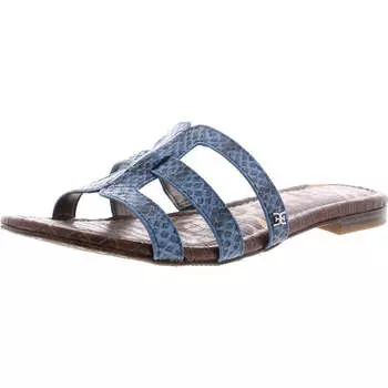 Женские сандалии Bettie на плоской подошве без шнурков Sam Edelman, цвет bluesnkprtlea