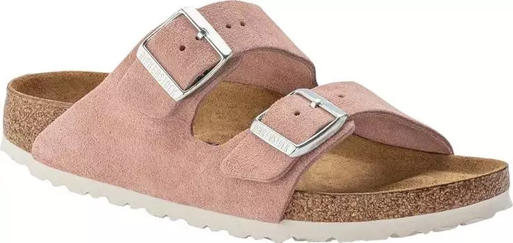 Женские сандалии Birkenstock Arizona с мягкой стелькой, розовый